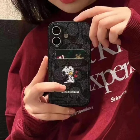 iphone17coach カバー アイフォーン16プロ 