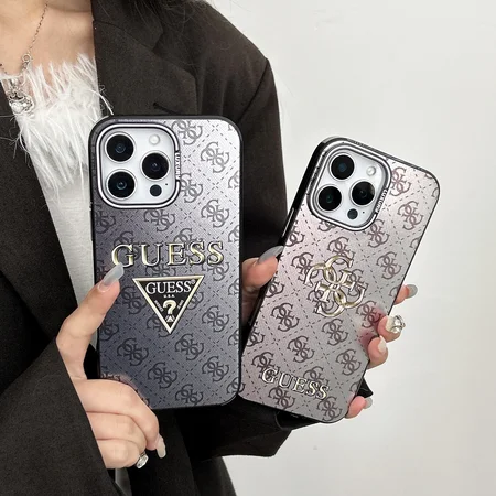 iphone17ハイブランド カバー アイフォン 16 guess風 