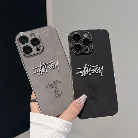 iphone17ステューシー stussy 携帯ケース アイフォン 16プラス 