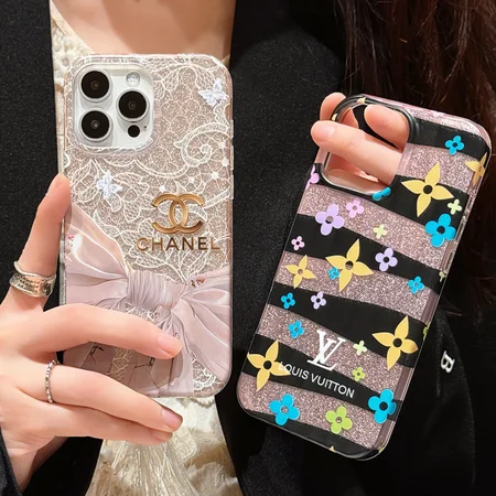 iphone17ホワイト ブランド 携帯ケース アイホン 16plus シャネル風 