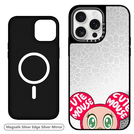 iphone17ハイブランド カイカイキキ murakami sunflower iphone17 カバー 
