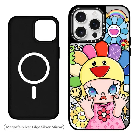 iphone17流砂殻 ブランド カイカイキキ風 iphone17 ケース 