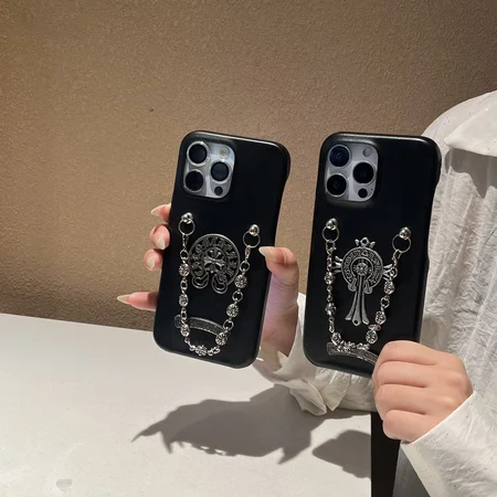 iphone17アイフォーン17pro ケース クロームハーツ風 