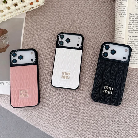iphone17アイホン17plus スマホケース ミュウミュウ miumiu 
