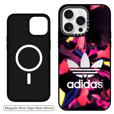 iphone17アイフォン 16pro アディダス adidas カバー  レザー
