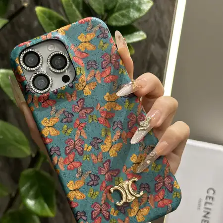 iphone17ハイブランド スマホケース iphone14 セリーヌ風 