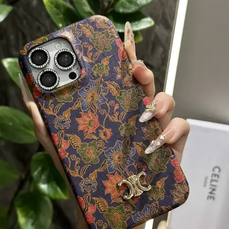 iphone17ハイブランド スマホケース iphone14 セリーヌ風 