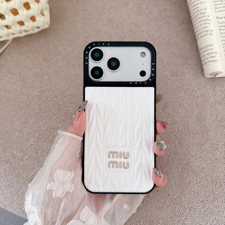 iphone17アイホン17plus スマホケース ミュウミュウ miumiu 