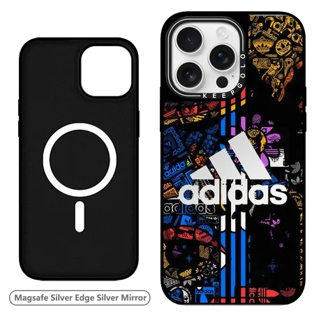iphone17アイフォン 16pro アディダス adidas カバー  レザー