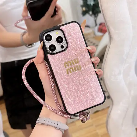 iphone17アイフォン16plus ケース ミュウミュウ miumiu 